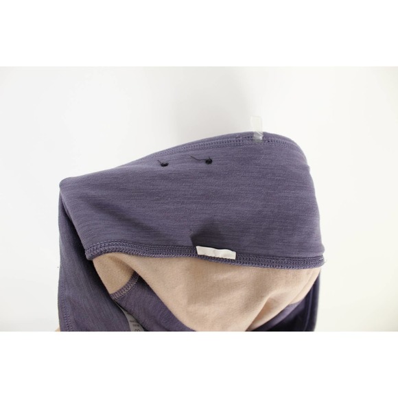 CALIA by Carrie Underwood Warm Leggings Cadet Ombre Splatter Medium Purple - Picture 6 of 10